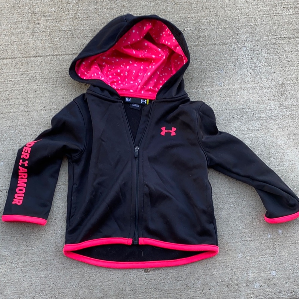 Under Armour toddler zipper jacket with hood